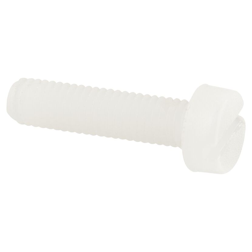 Zylinderschraube SL Schlitz Kunststoff M5 x 20 mm 1 Stück
