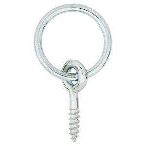 Ring Ø 30 mm mit Schraube verzinkt Ø 4 x 41 mm