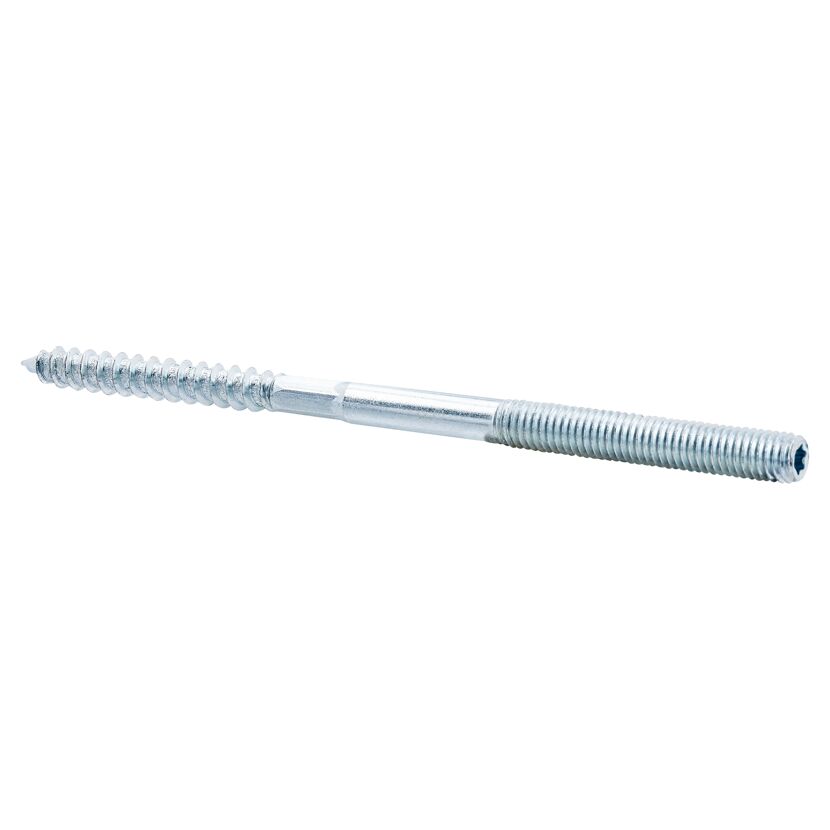 Stockschrauben T25 Stahl verzinkt M8 x 140 mm 4 Stück