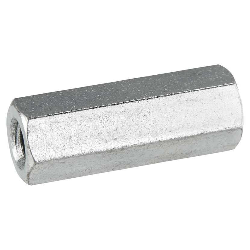 Sechskant-Verlängerungsmutter M4 x 20 mm Stahl 1 Stück