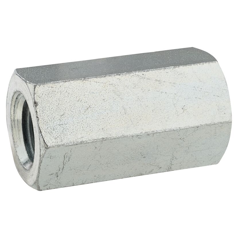 Sechskant-Verlängerungsmutter M18 x 50 mm Stahl 1 Stück
