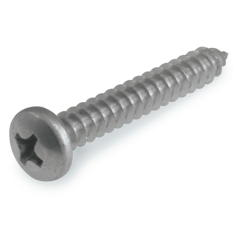 Blechschrauben PH2 Edelstahl 50 Stück 4,8 x 25 mm