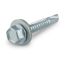 Fassadenbohrschraube SW10 Sechskantkopf Edelstahl 6,3 x 25 mm 25 Stück