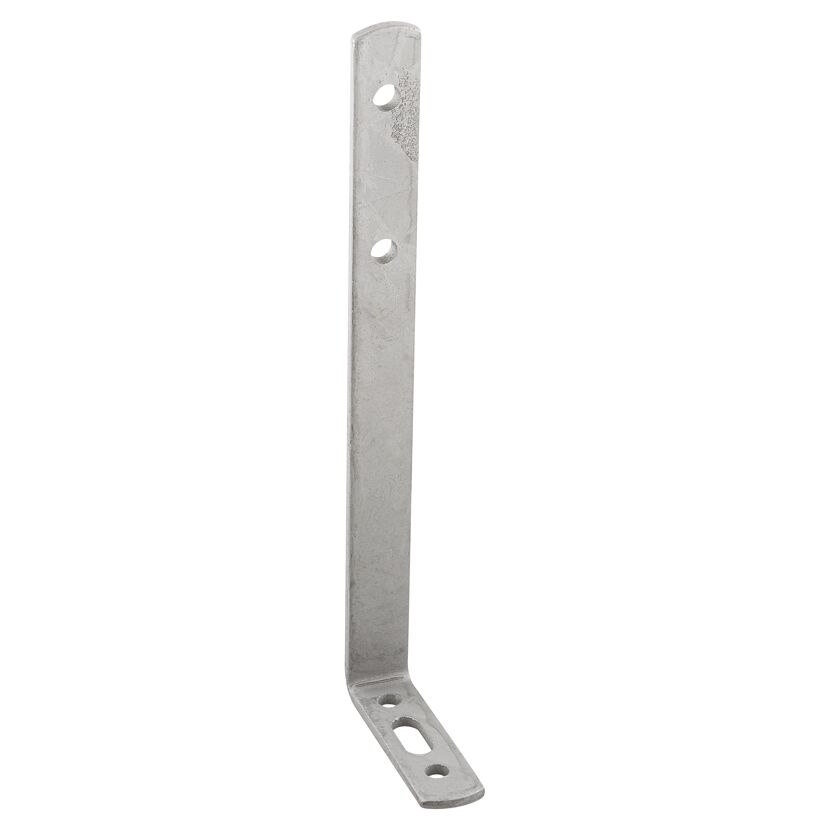 Gardinenwinkel Stahl 60 x 18 x 185 mm 1 Stück