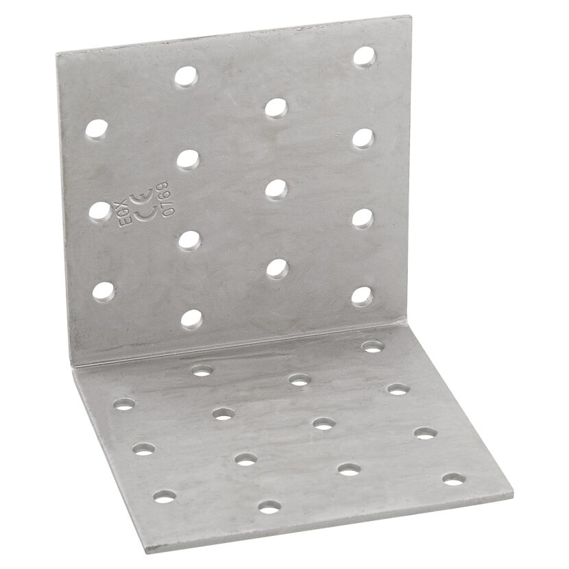 Winkelverbinder Stahl/Magnodur 8 x 8 x 8 cm