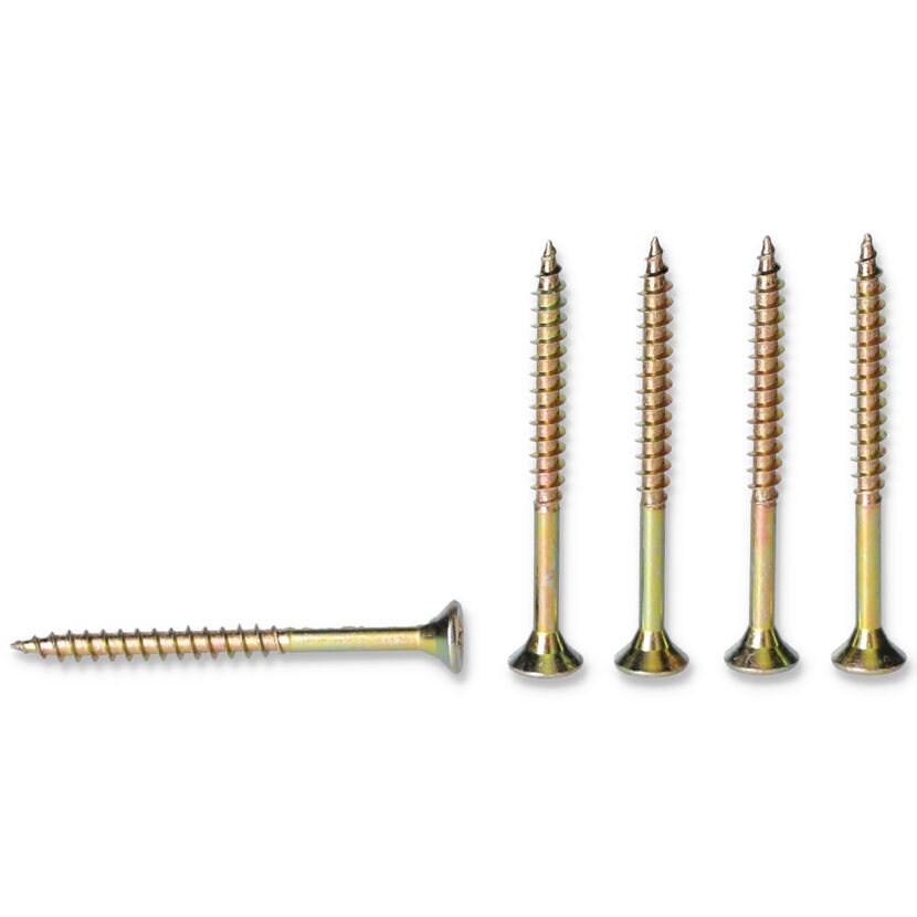 Senkkopfschraube PZ2 gelb verzinkt Ø 5 x 60 mm 250 Stück