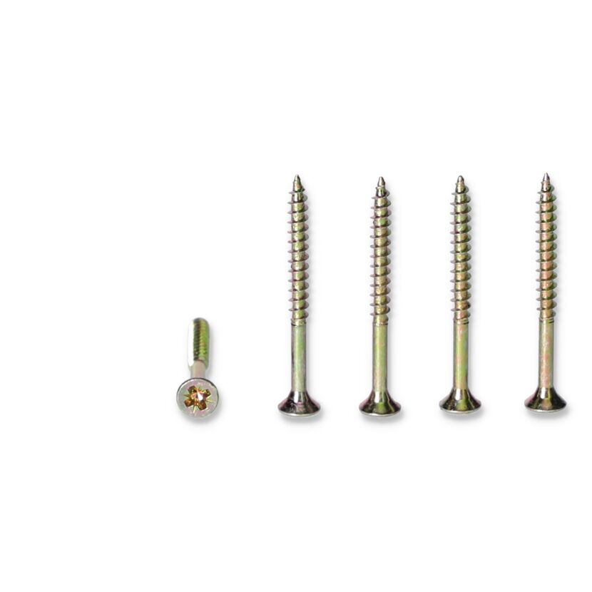 Senkkopfschraube PZ2 gelb verzinkt Ø 3,5 x 40 mm 600 Stück
