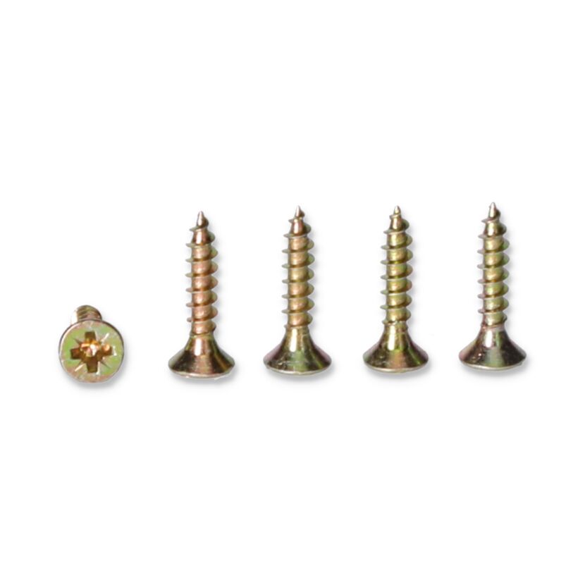 Senkkopfschraube PZ2 gelb verzinkt Ø 4 x 20 mm 300 Stück