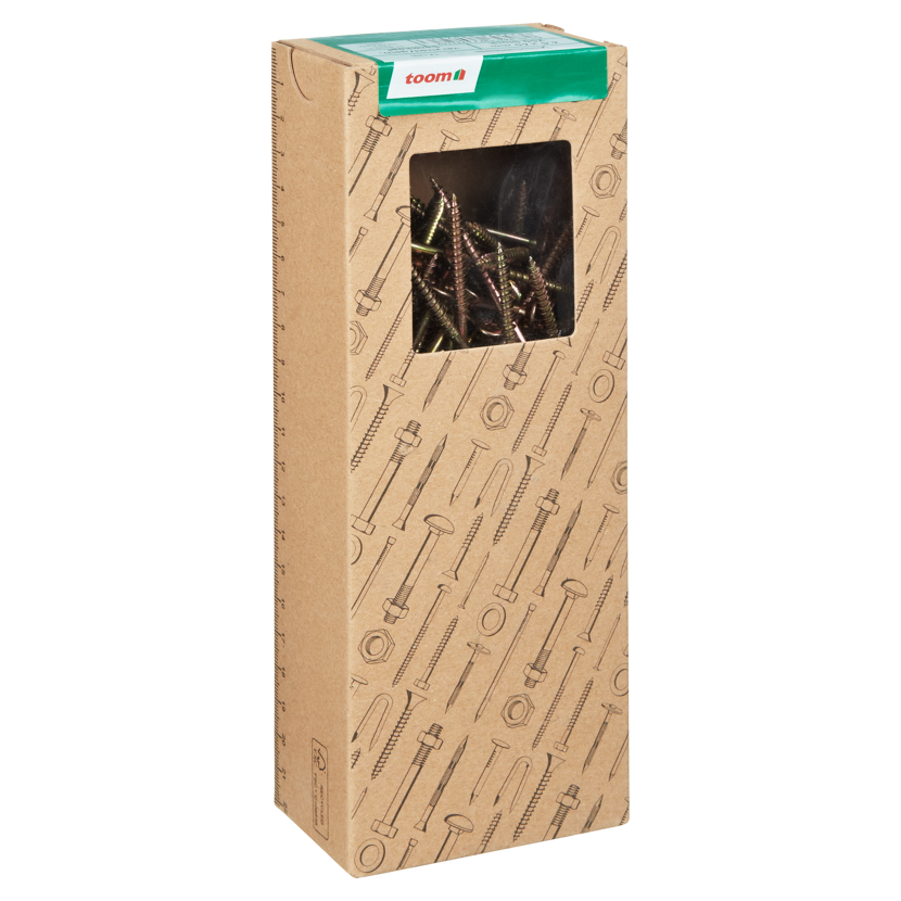 Spanplattenschrauben 'Basic' TX20 Ø 4,5 x 60 mm 250 Stück