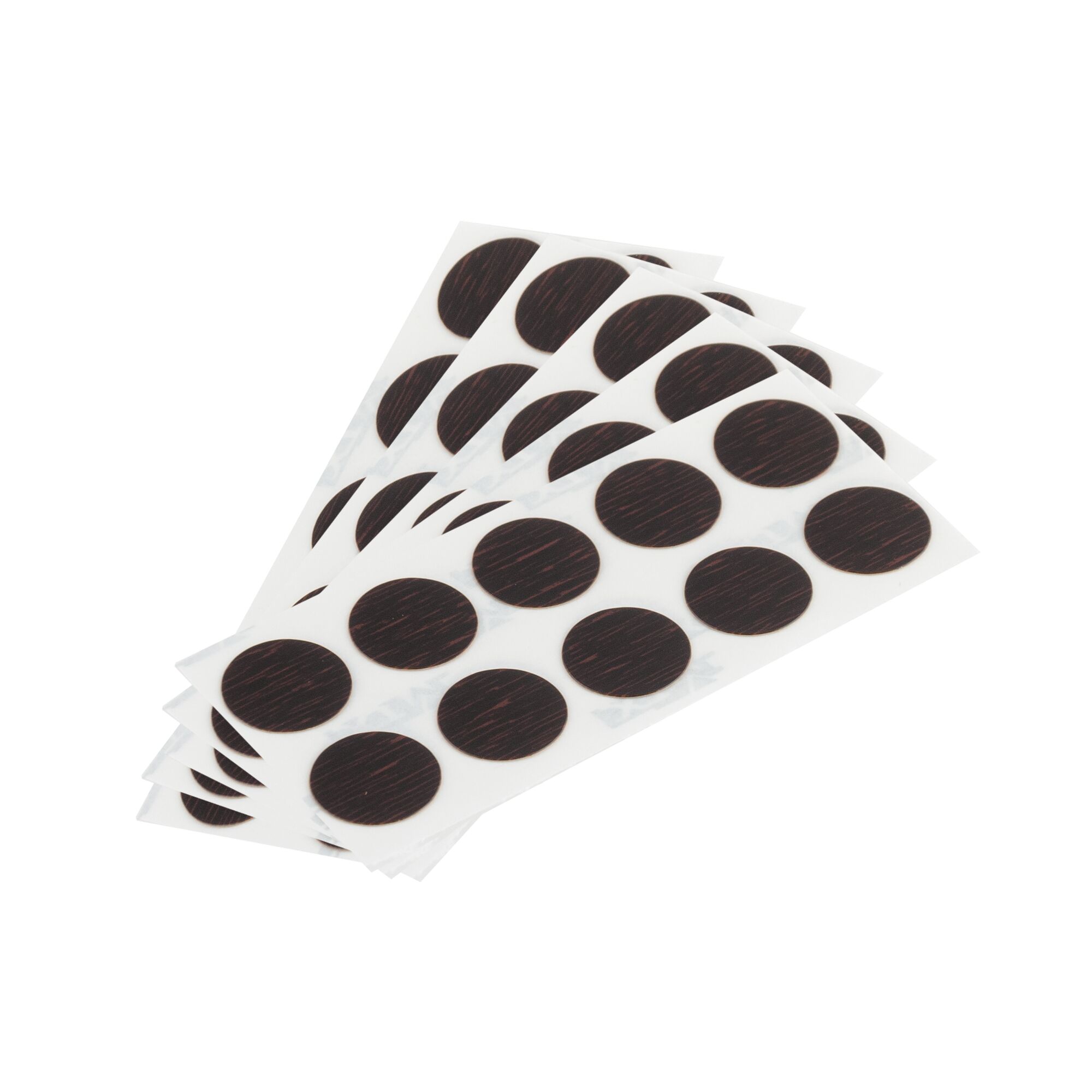 Mehrere braune Abdeckpads