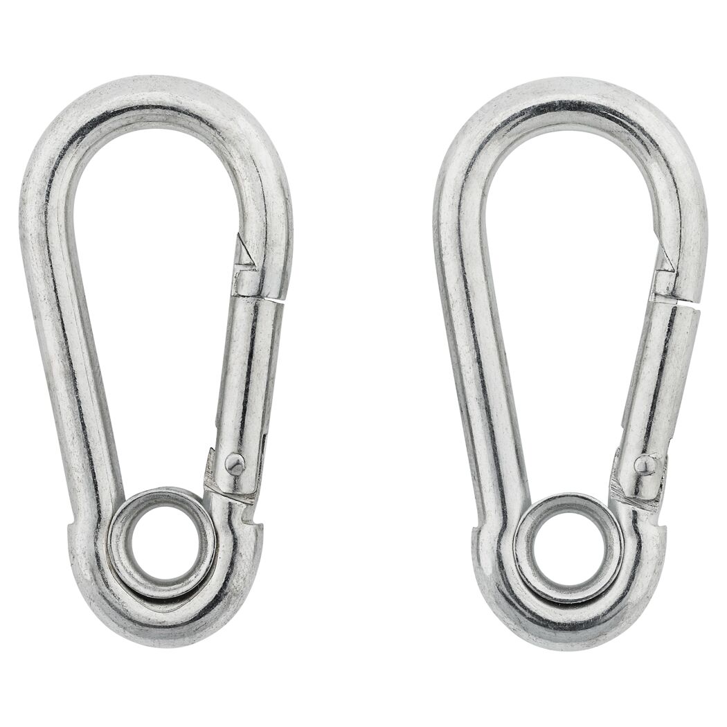 Karabiner Stahl verzinkt Ø 6 x 60 mm