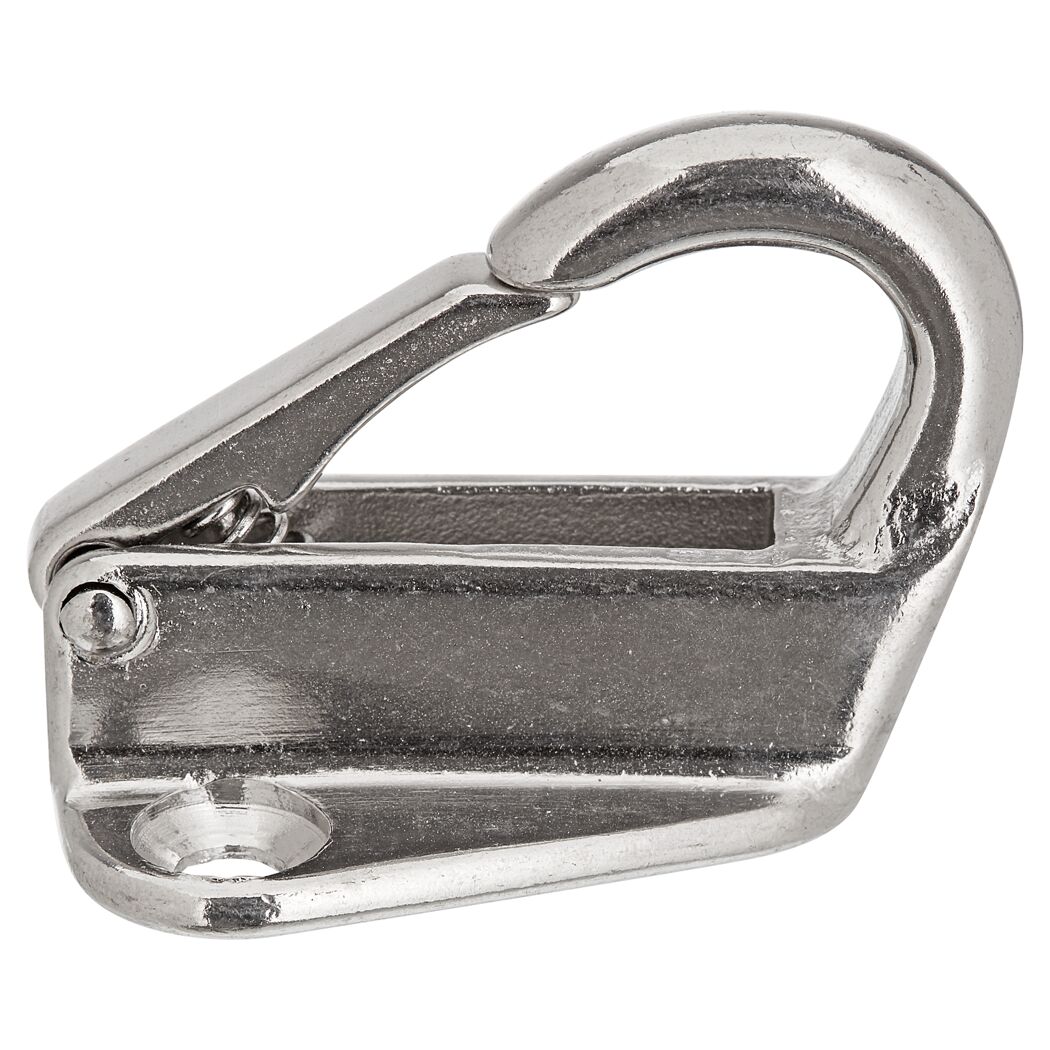 Fenderhaken Edelstahl mit Karabiner