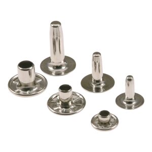 Hohlnieten 7,0 bis 13 mm, vernickelt 36 Stück