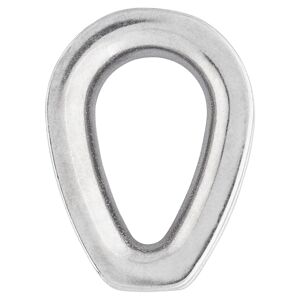 Kausche extra schwer Edelstahl A2 Ø 6 mm