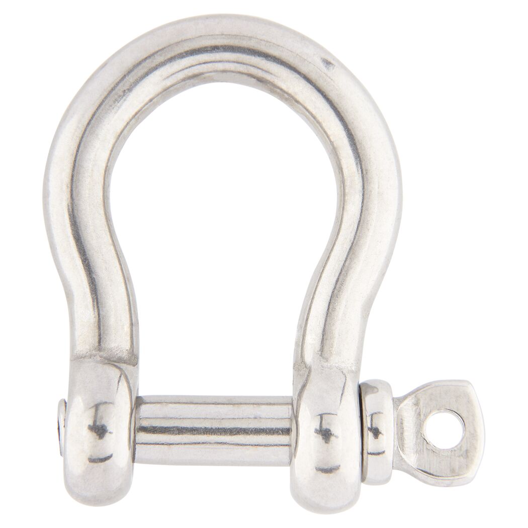 Schäkel geschweift Edelstahl A4 Ø 5 mm