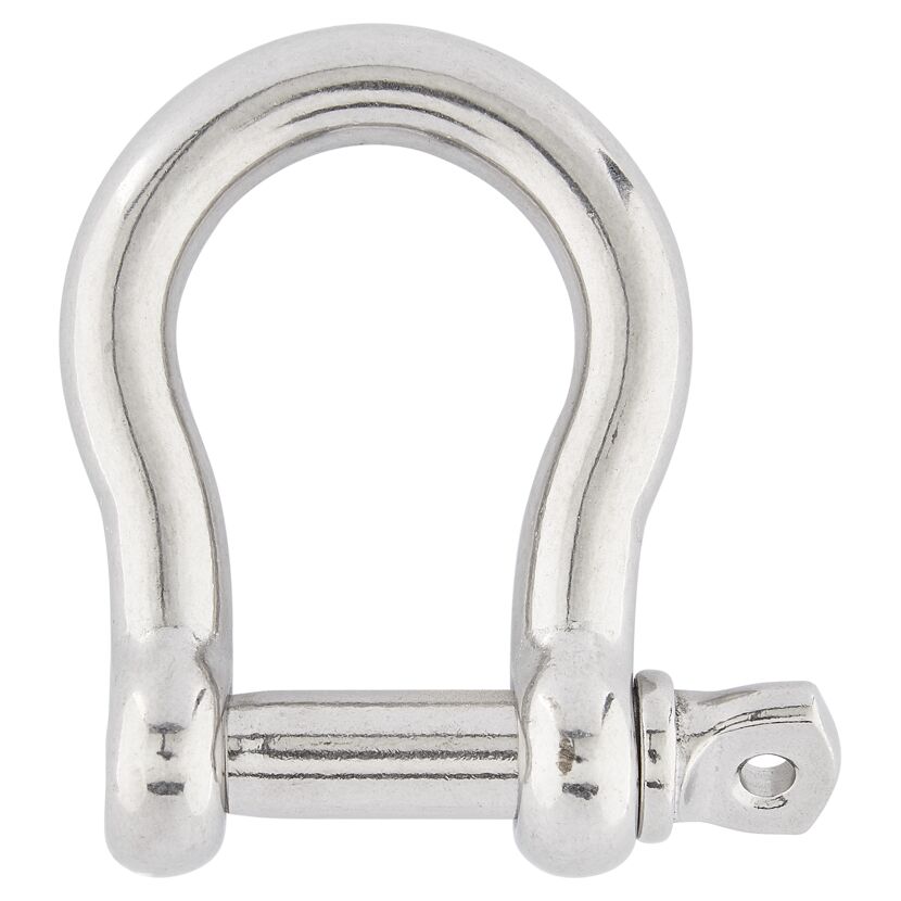 Schäkel geschweift Edelstahl A4 Ø 12 mm