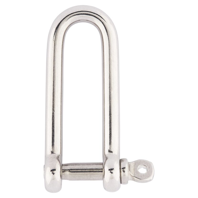 Schäkel gerade lang Edelstahl A4 Ø 6 mm