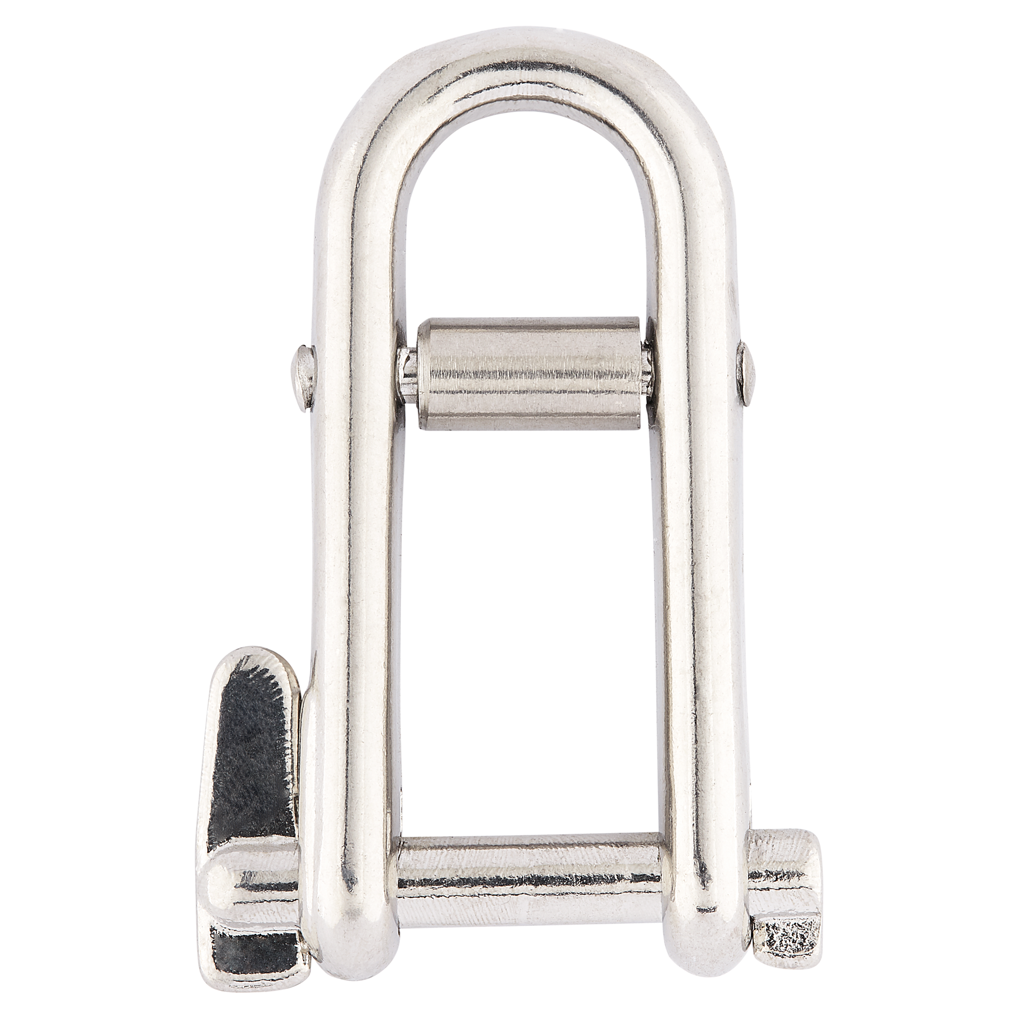 Schlüsselschäkel rund Steg Edelstahl A4 Ø 5 mm