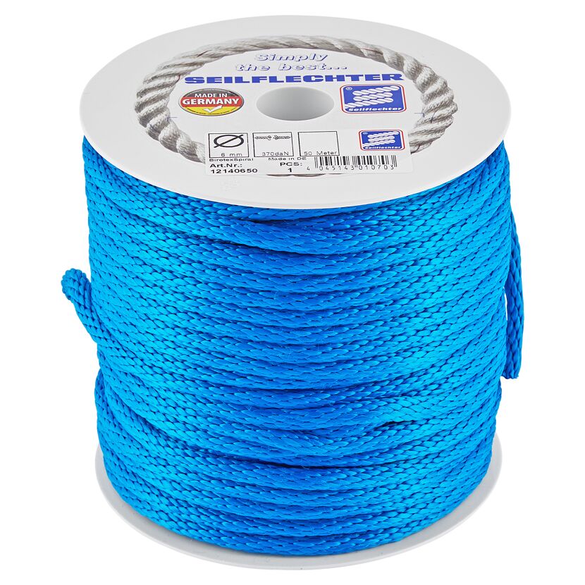 Allzweckseil Polypropylen blau 6 mm