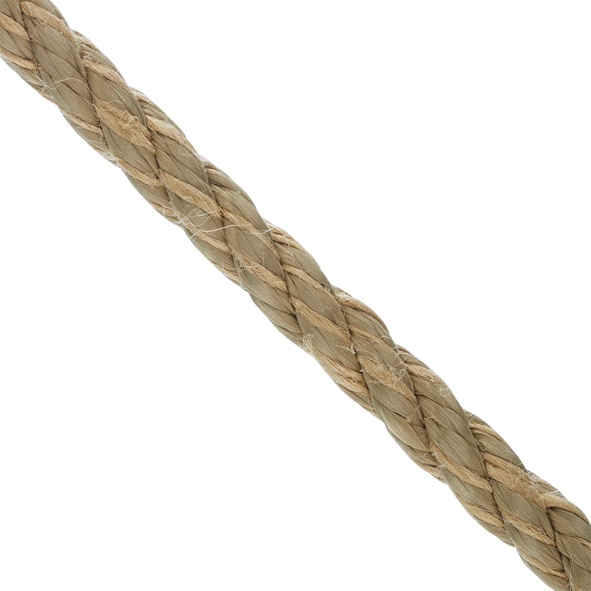 Gedrehtes Tau in Hanffarben