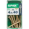 Senkkopfschrauben PZ2 Ø 4,5 x 40 mm 10 Stk.