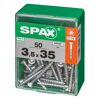 Senkkopfschrauben T-Star Ø 3,5 mm 35 mm 50 Stück
