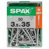 Senkkopfschrauben T-Star Ø 3,5 mm 35 mm 50 Stück