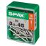 Universalschrauben T-Star plus T15 Stahl 3,5 x 45 mm 50 Stück