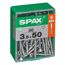 Universalschrauben T-Star plus T15 Stahl 3,5 x 50 mm 50 Stück