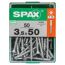 Universalschrauben T-Star plus T15 Stahl 3,5 x 50 mm 50 Stück