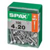 Universalschrauben T-Star plus T20 Stahl 4,0 x 20 mm 100 Stück