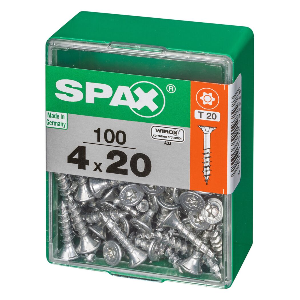 Universalschrauben T-Star plus T20 Stahl 4,0 x 20 mm 100 Stück