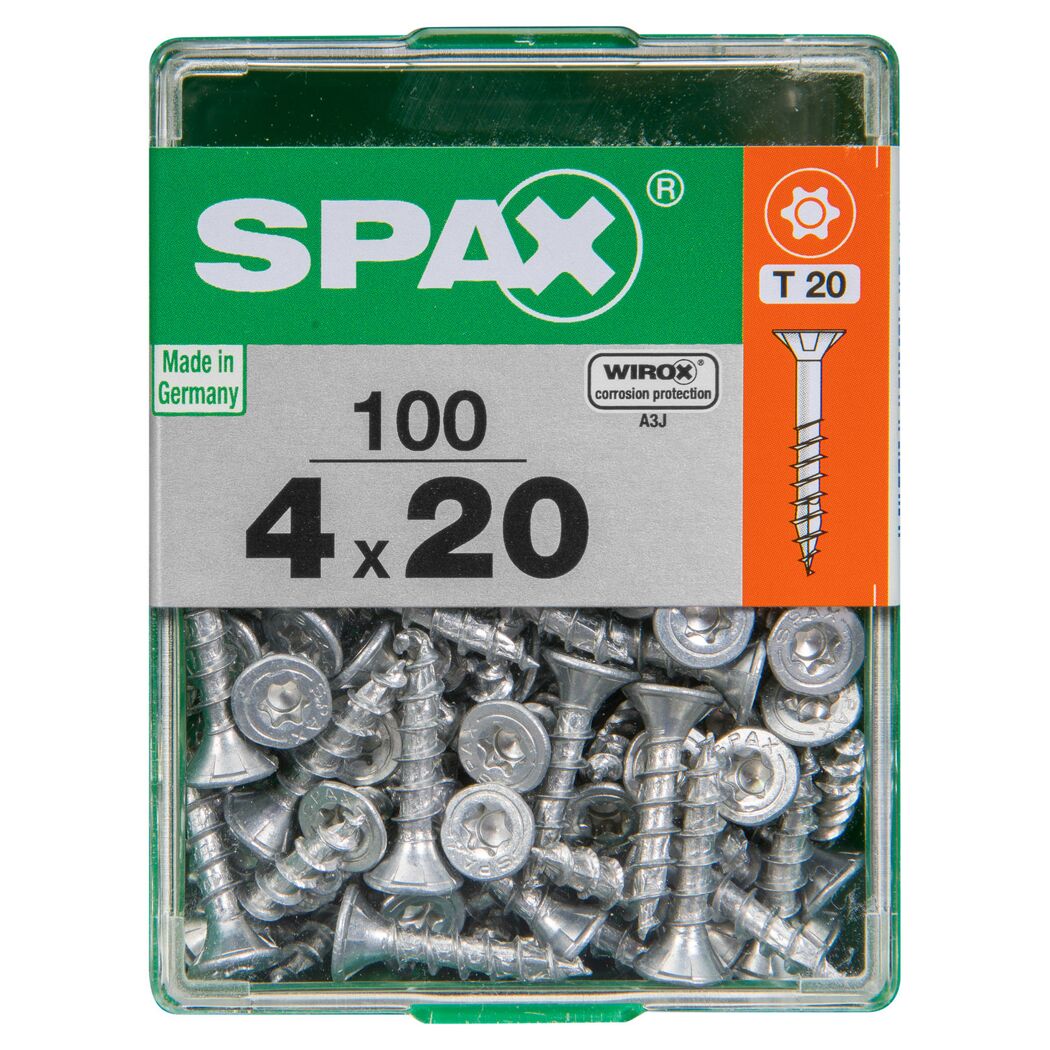 Universalschrauben T-Star plus T20 Stahl 4,0 x 20 mm 100 Stück