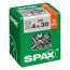 Universalschraube T-Star plus T20 Stahl 150 Stück 4,5 x 30 mm
