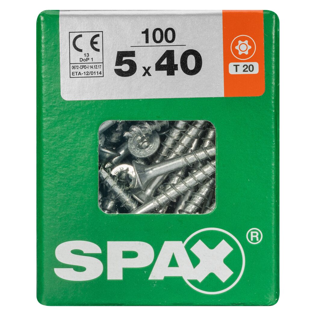 Senkkopfschrauben T-Star Ø 5 x 40 mm 100 Stück