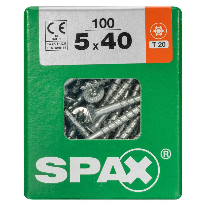 Senkkopfschrauben T-Star Ø 5 x 40 mm 100 Stück