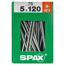 Universalschrauben T20 T-Star plus Edelstahl verzinkt 5,0 x 120 mm 75 Stück
