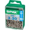 Holzschrauben T10 T-Star plus Edelstahl A2 3,0 x 20 mm 100 Stück