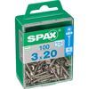 Holzschrauben T10 T-Star plus Edelstahl A2 3,0 x 20 mm 100 Stück