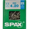 Holzschrauben T20 T-Star plus Edelstahl A2 4,0 x 20 mm 200 Stück