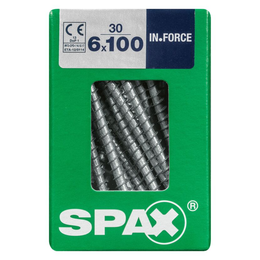 Zylinderkopfschrauben 'In.Force' Stahl Wirox Ø 6 x 100 mm 30 Stück