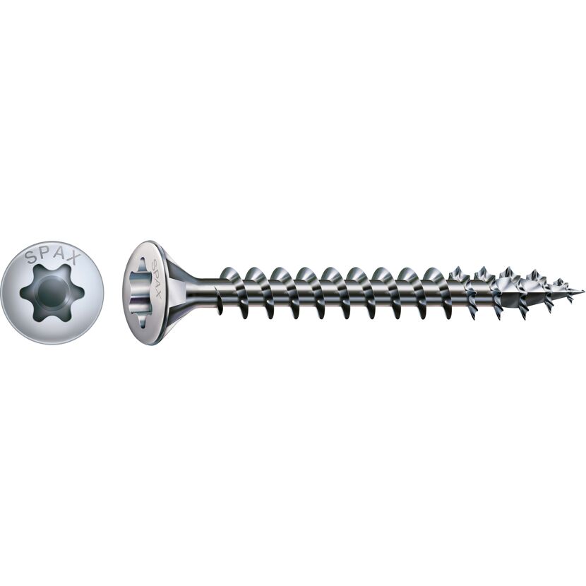 Linsensenkkopfschrauben T-Star plus T15 Stahl 3,5 x 40 mm 150 Stück