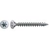 Linsensenkkopfschrauben T-Star plus T20 Stahl 4,0 x 40 mm 125 Stück