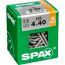 Linsensenkkopfschrauben T-Star plus T20 Stahl 4,0 x 40 mm 125 Stück
