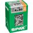 Linsensenkkopfschrauben T-Star plus T20 4,5 x 50 mm 100 Stück