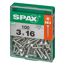 Universalschraube T-Star plus T10 Stahl 3,0 x 16 mm 100 Stück