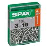 Universalschraube T-Star plus T10 Stahl 3,0 x 16 mm 100 Stück
