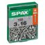 Universalschraube T-Star plus T10 Stahl 3,0 x 16 mm 100 Stück