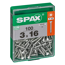 Universalschraube T-Star plus T10 Stahl 3,0 x 16 mm 100 Stück