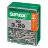 Universalschrauben T-Star plus T10 Stahl 3,0 x 20 mm 100 Stück